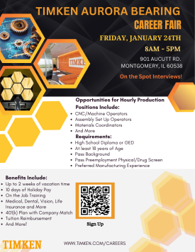 Timken Career Fair 1.24.25